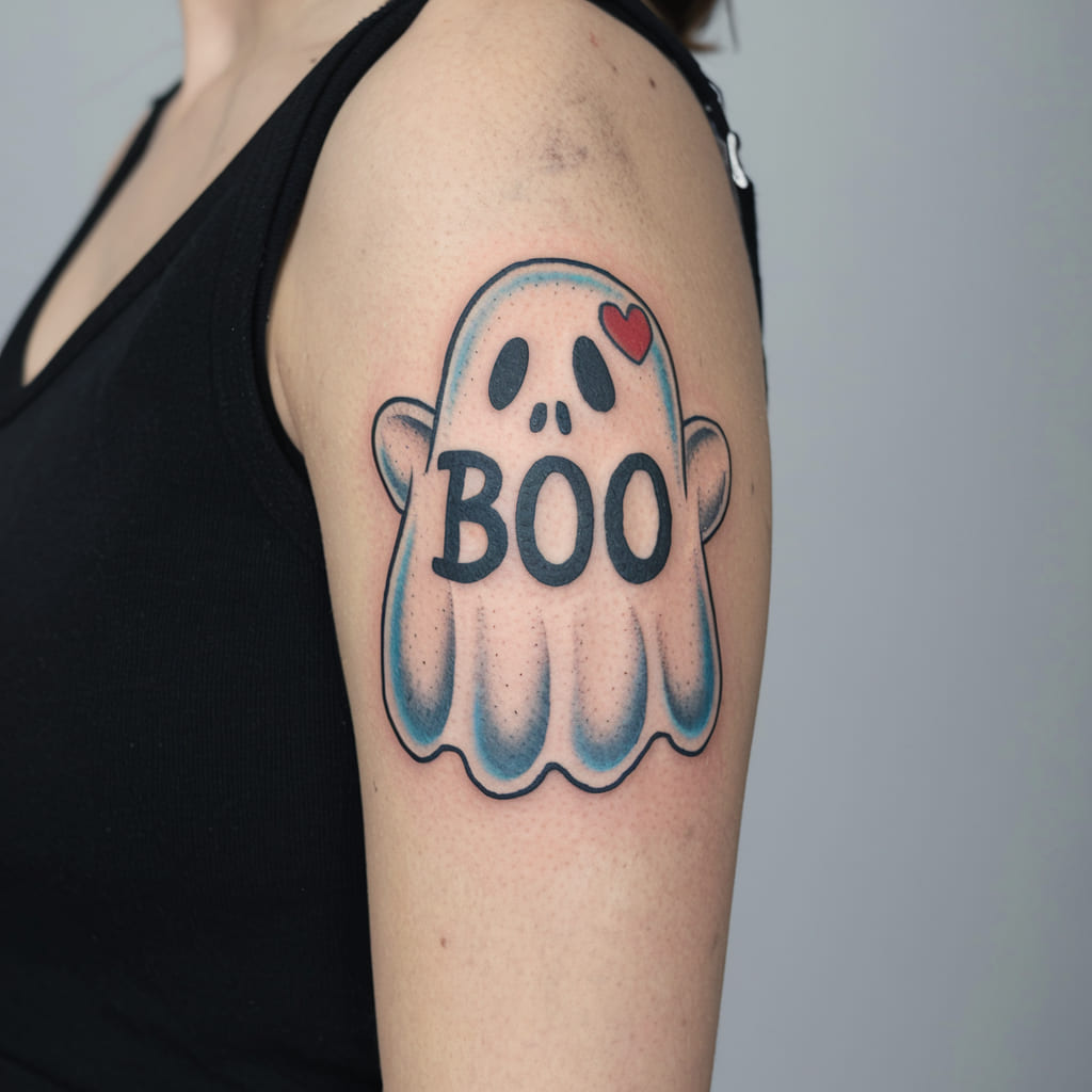 Boo-tiful Ghost with a Heart