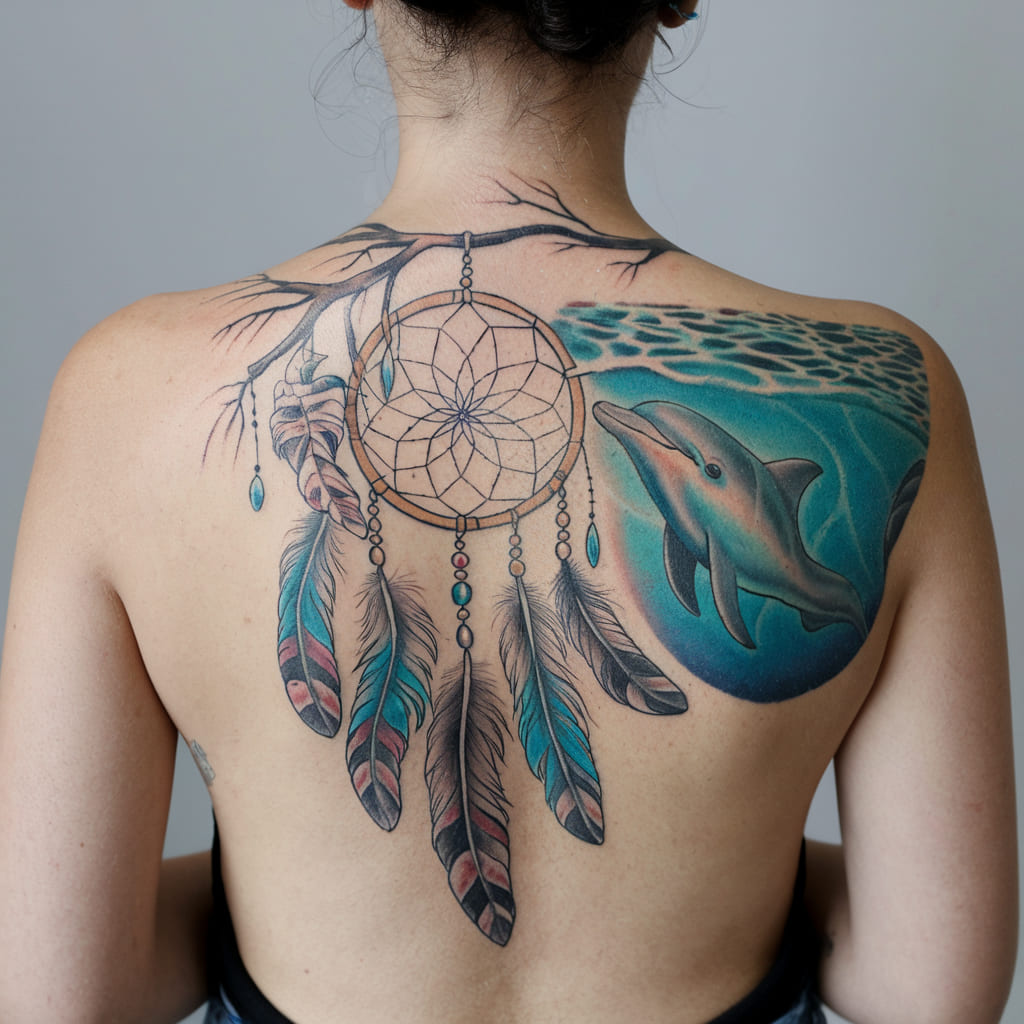 Dolphin and Dreamcatcher Combo