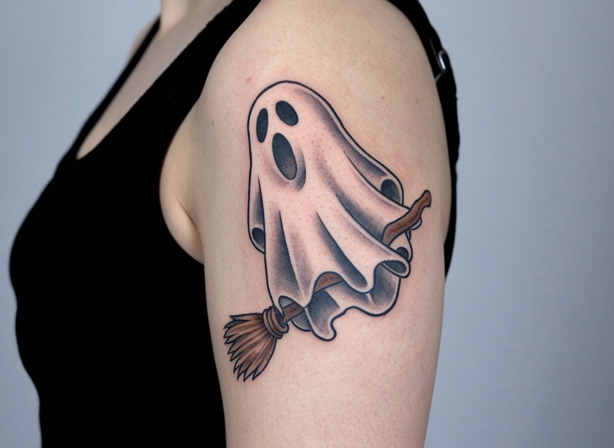 21 Ghost Tattoo Ideas Spooky And Fun Enough For You