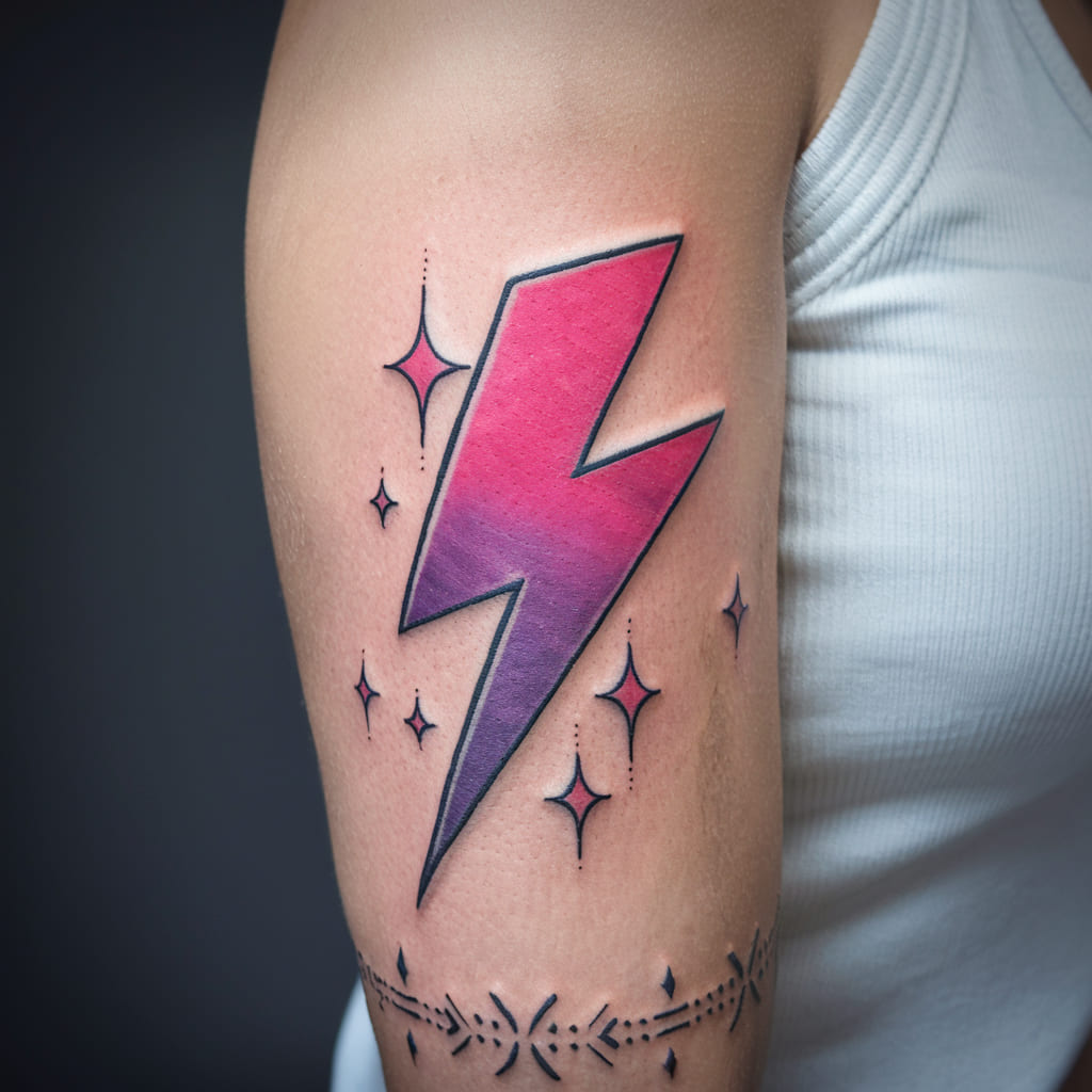 Pink Lightning Bolt for Passion