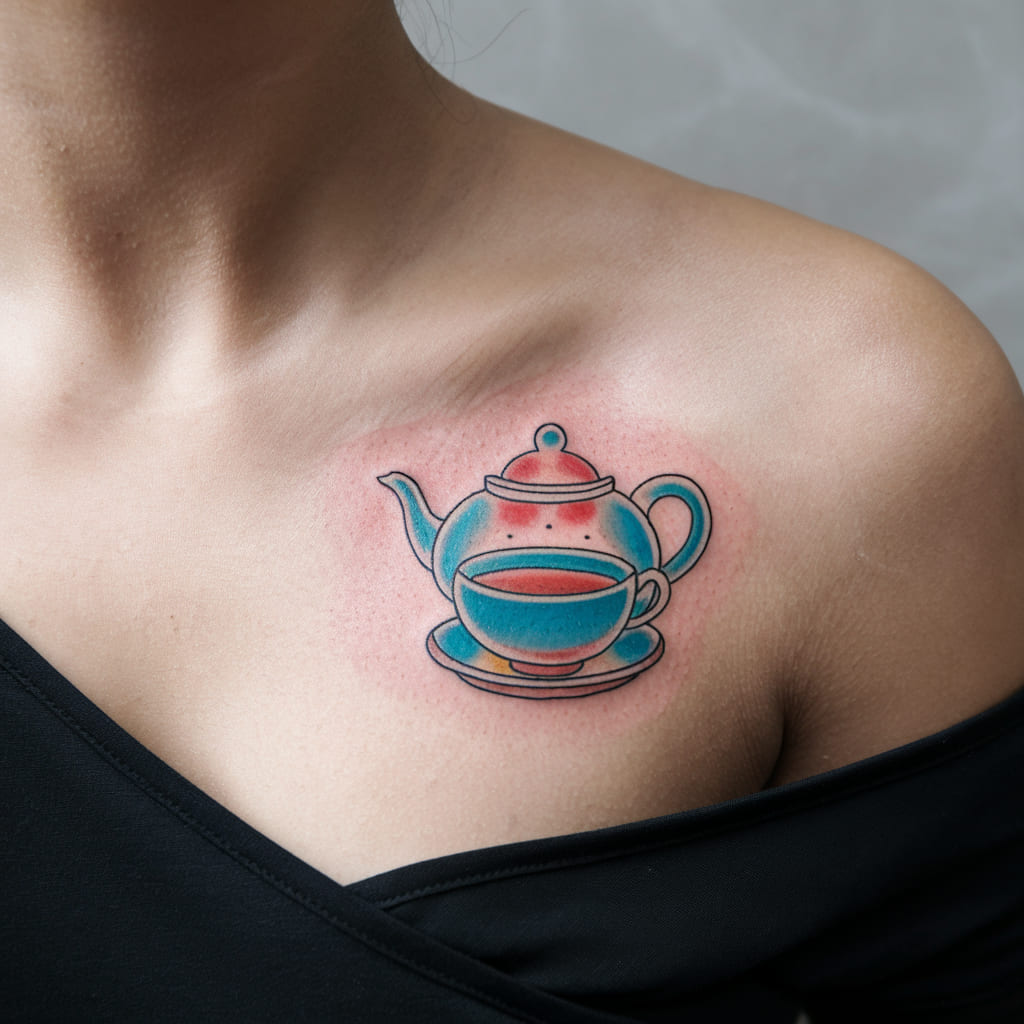 Teapot and Teacup