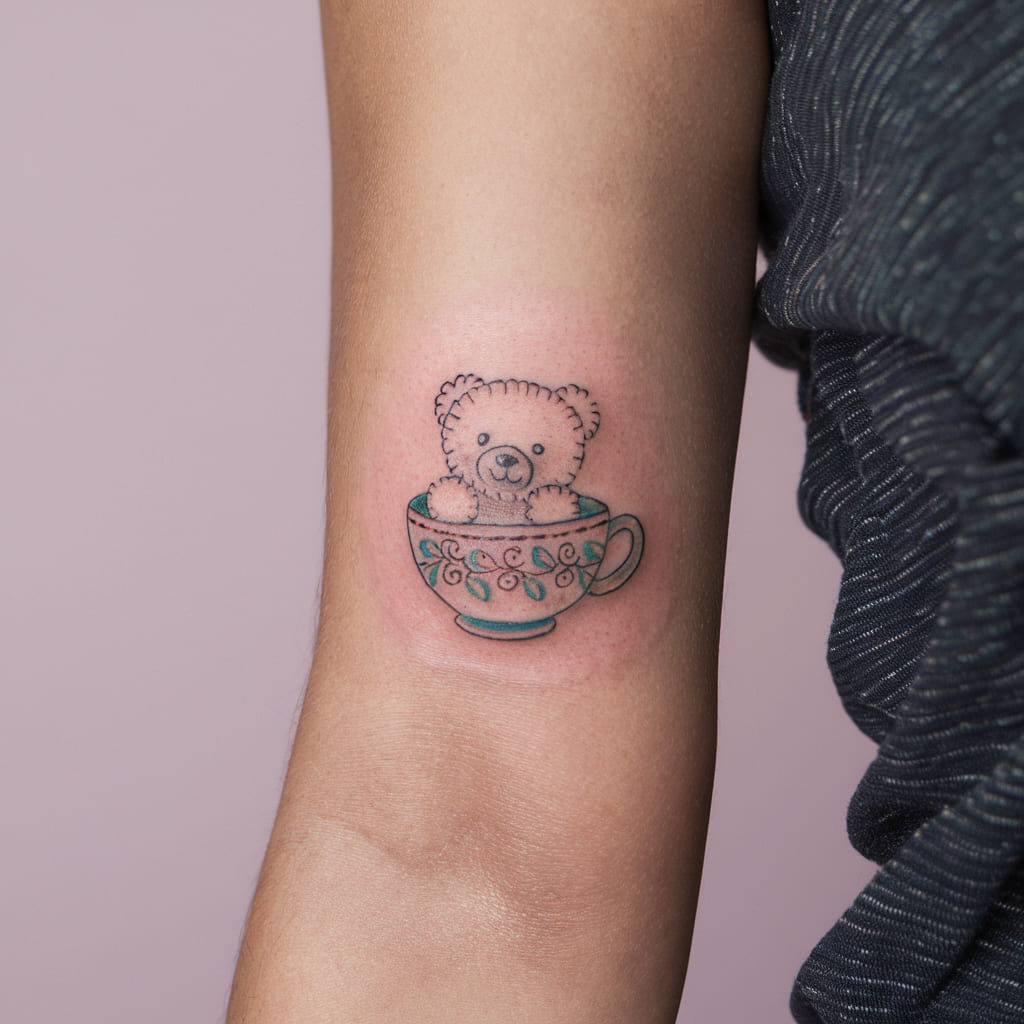 Teddy Bear in a Nice Teacup