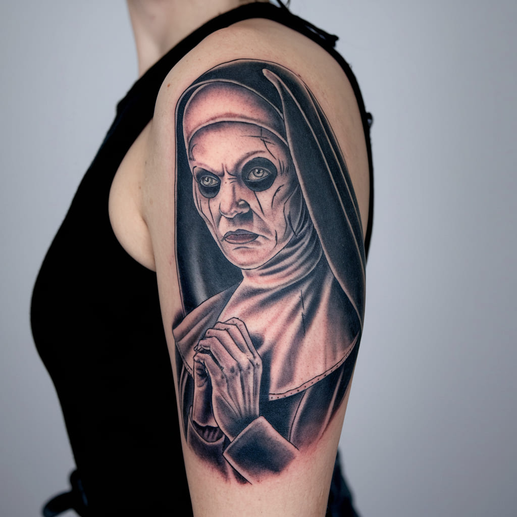 The Nun from The Conjuring Universe