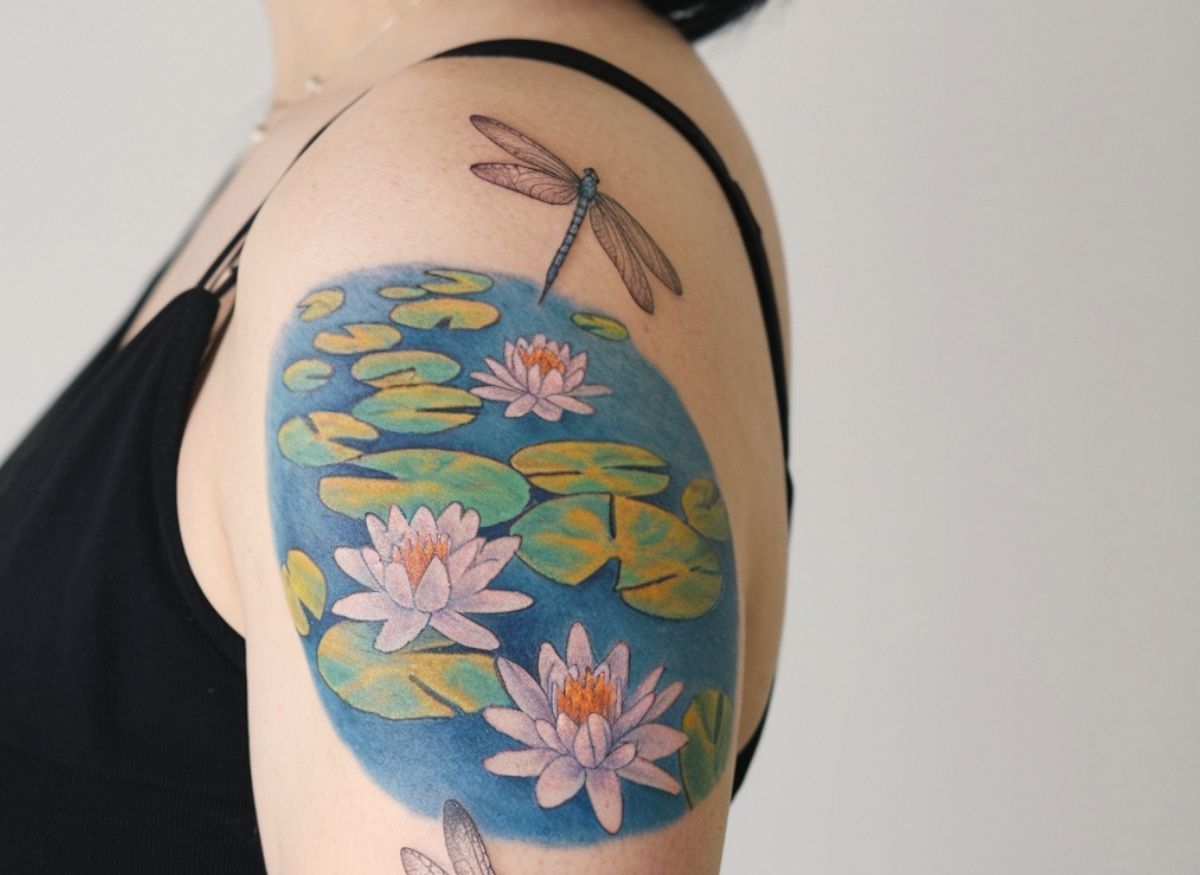 15 Stunning Monet Art Lover Tattoos Every Artistic Woman Will Love