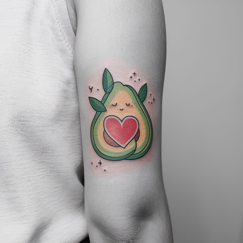 Avocado and Heart