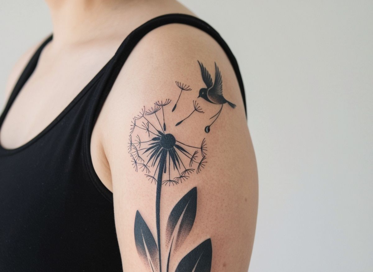 19 Unique Abstract Bird Tattoo Ideas to Elevate Your Ink Game