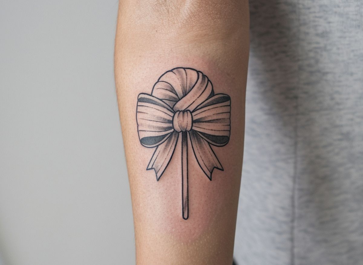 19 Super Cute and Adorable Bow Tattoo Designs With A Sweet Charm