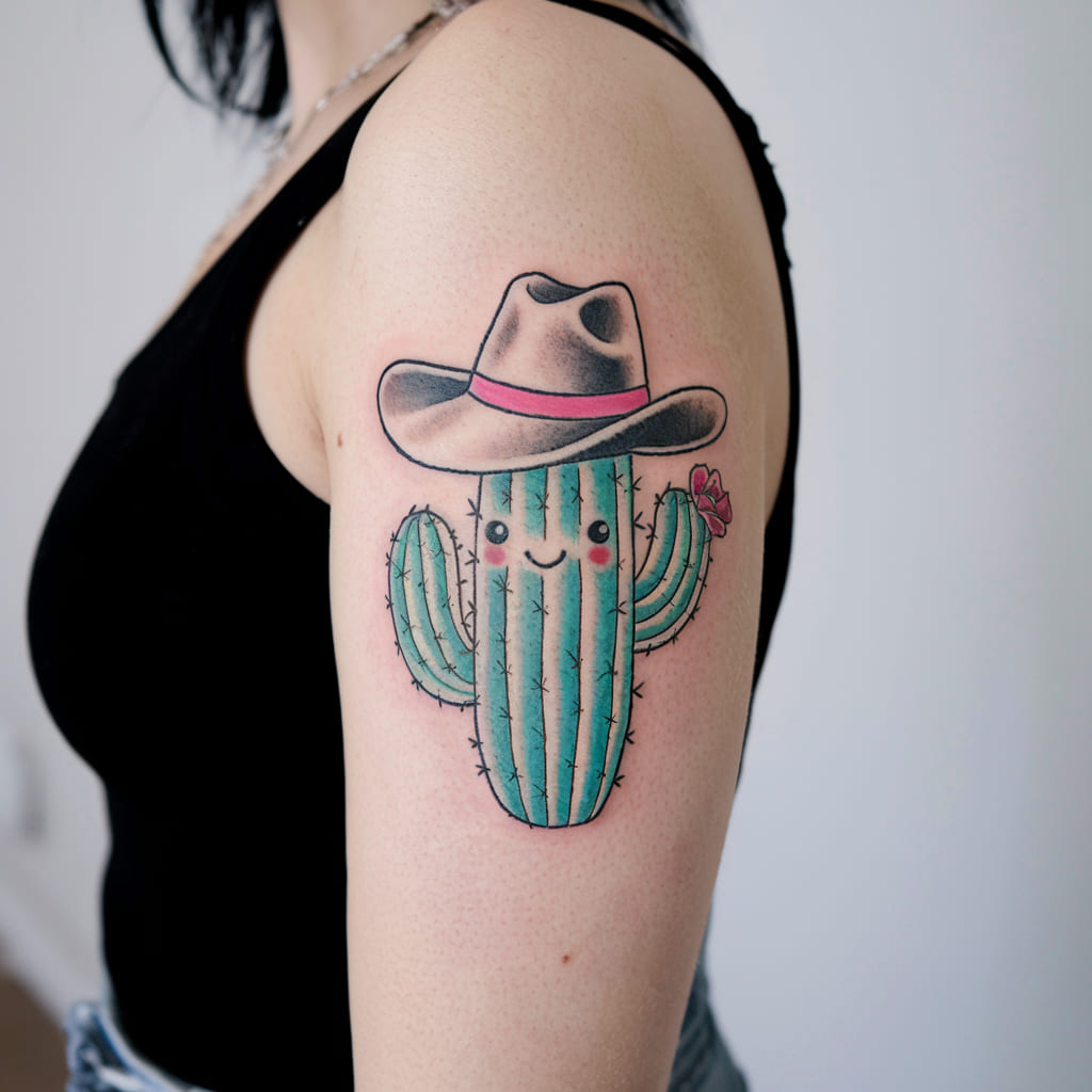 Cactus with a Cowgirl Hat