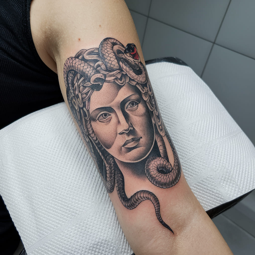 Classic Medusa Portrait