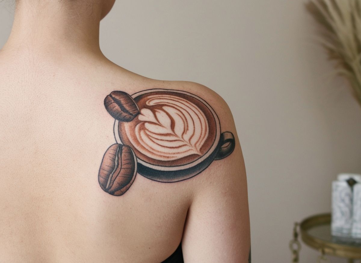 16 Amazing Bean to Brew Coffee Tattoos for the True Coffee Lover