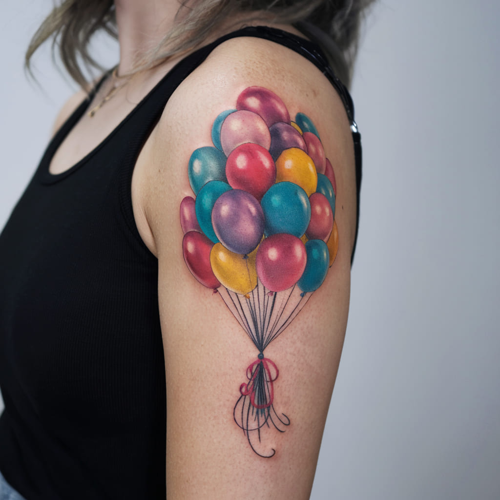 Colorful Balloon Bouquet