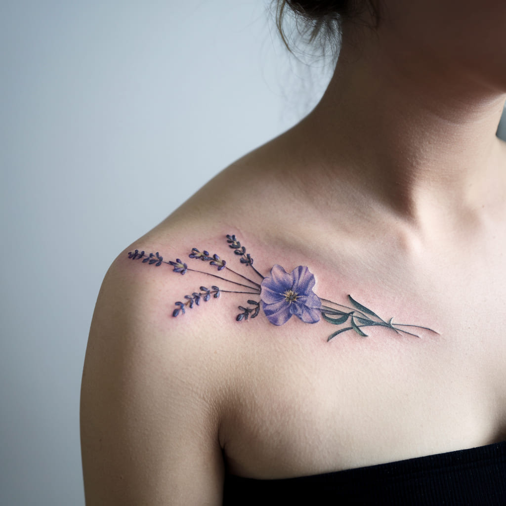 Delicate Lavender Sprig