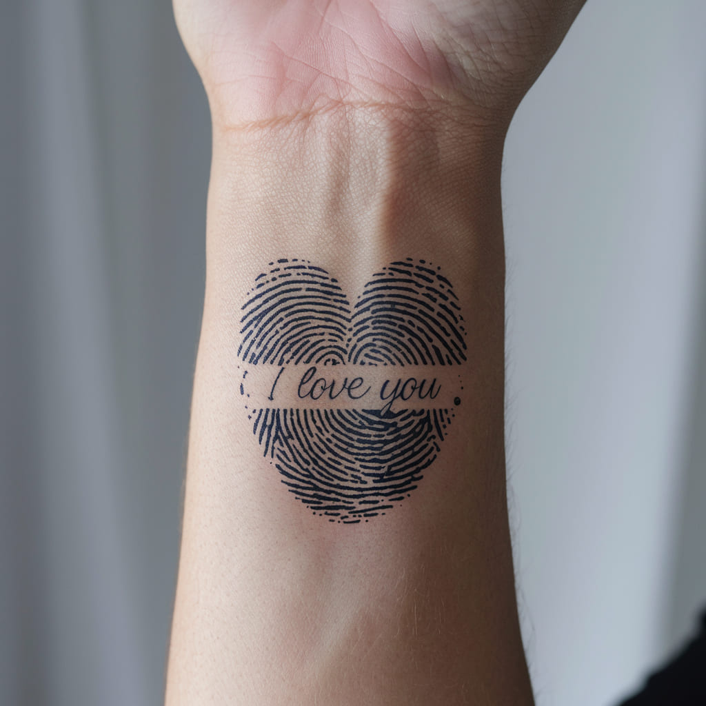 Fingerprint Heart