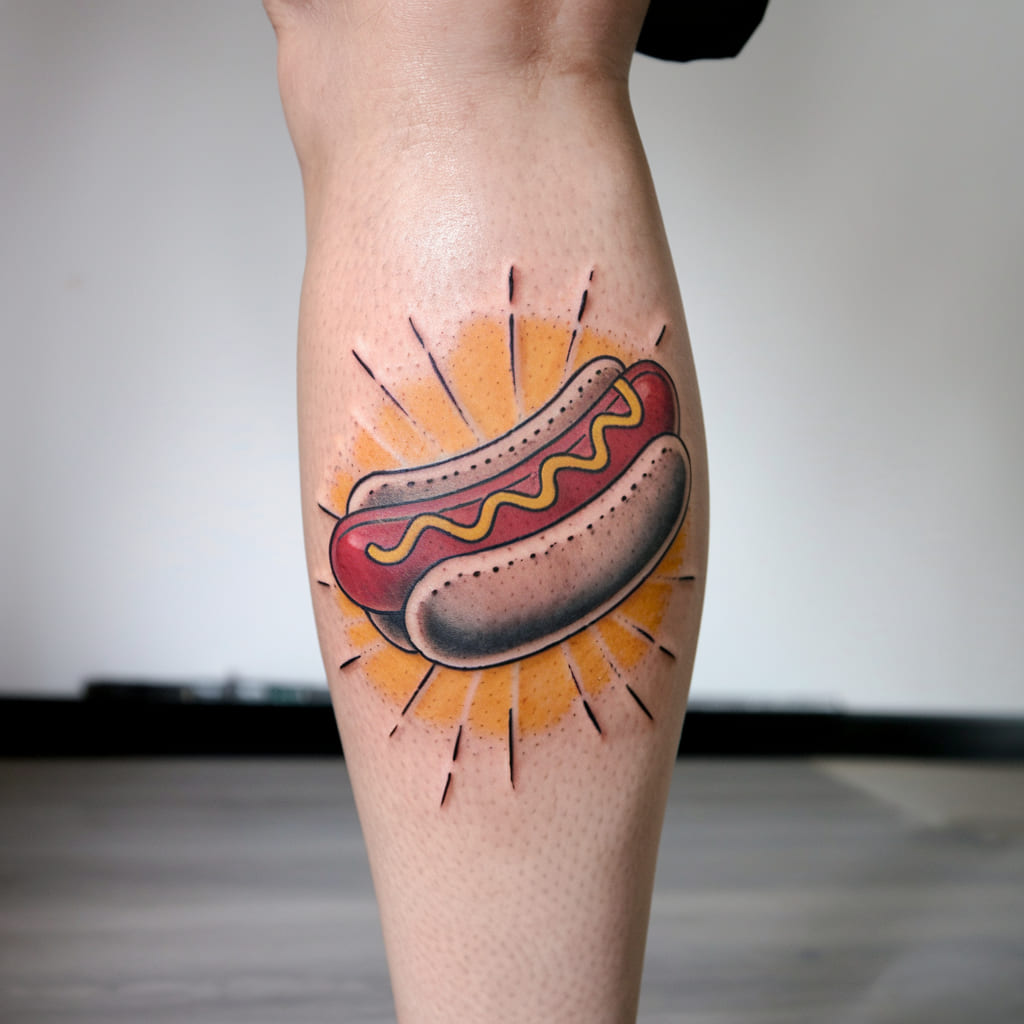 Hot Dog on the Calf