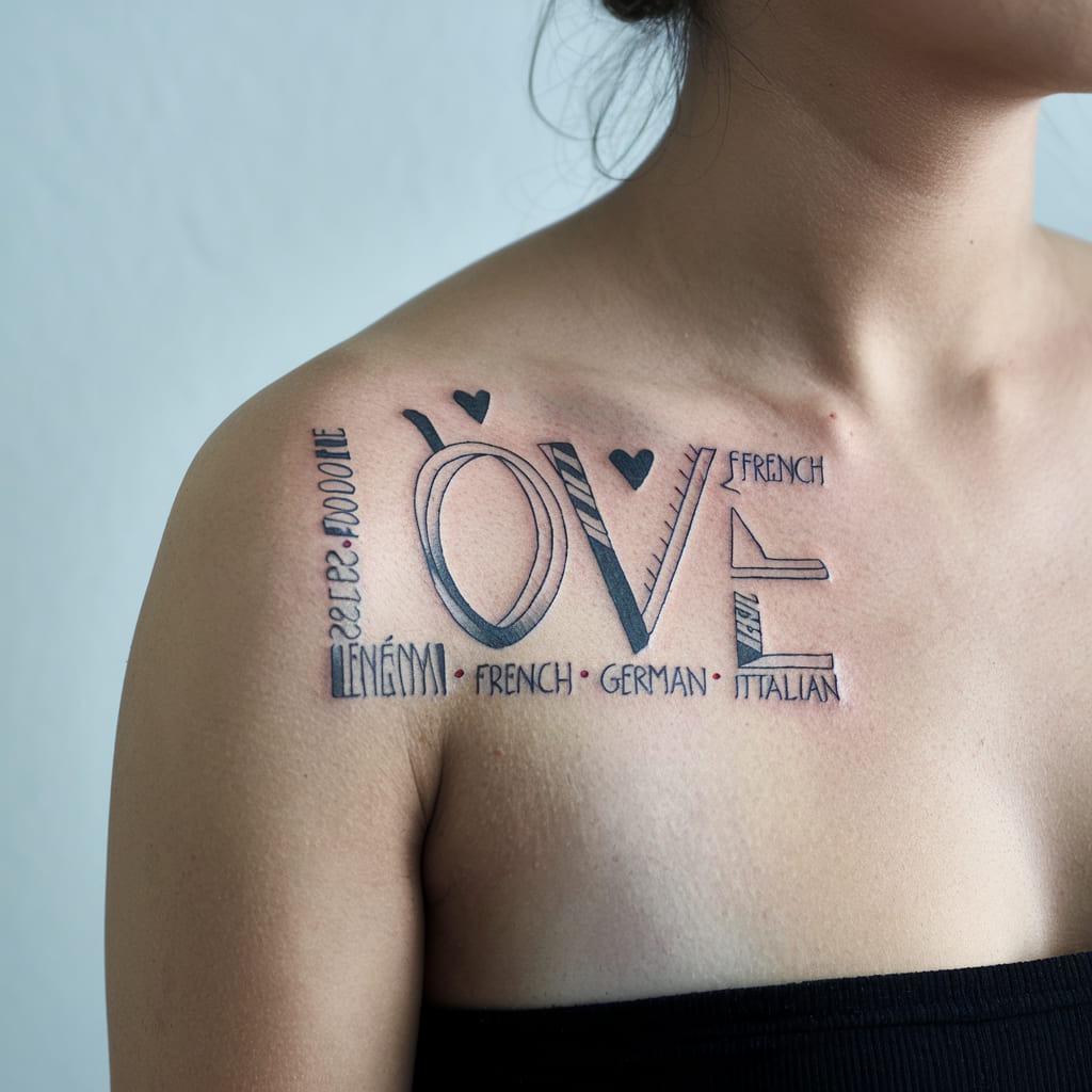 Love Written in Different Languages