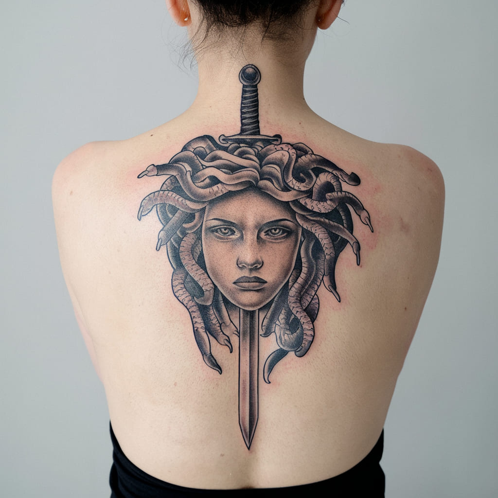 Medusa with a Sword