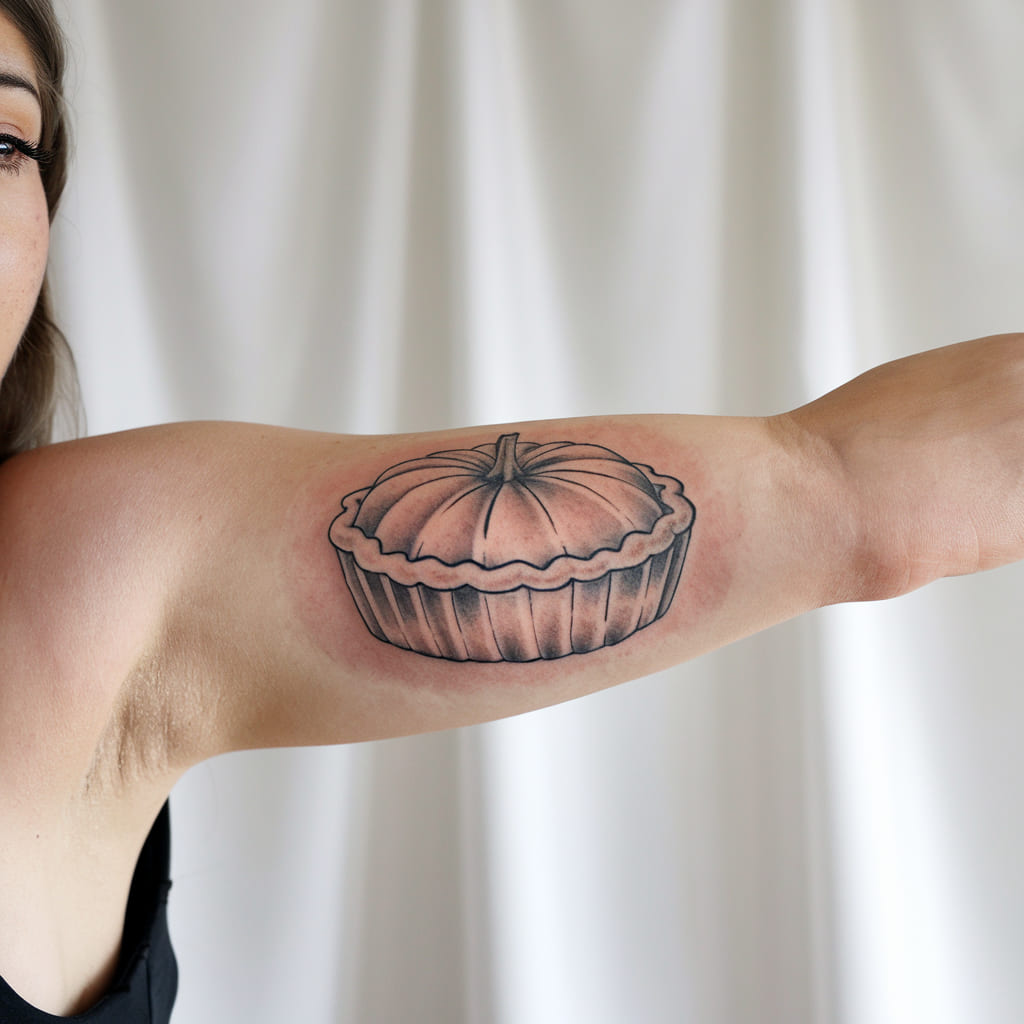 Pumpkin Pie Tattoo