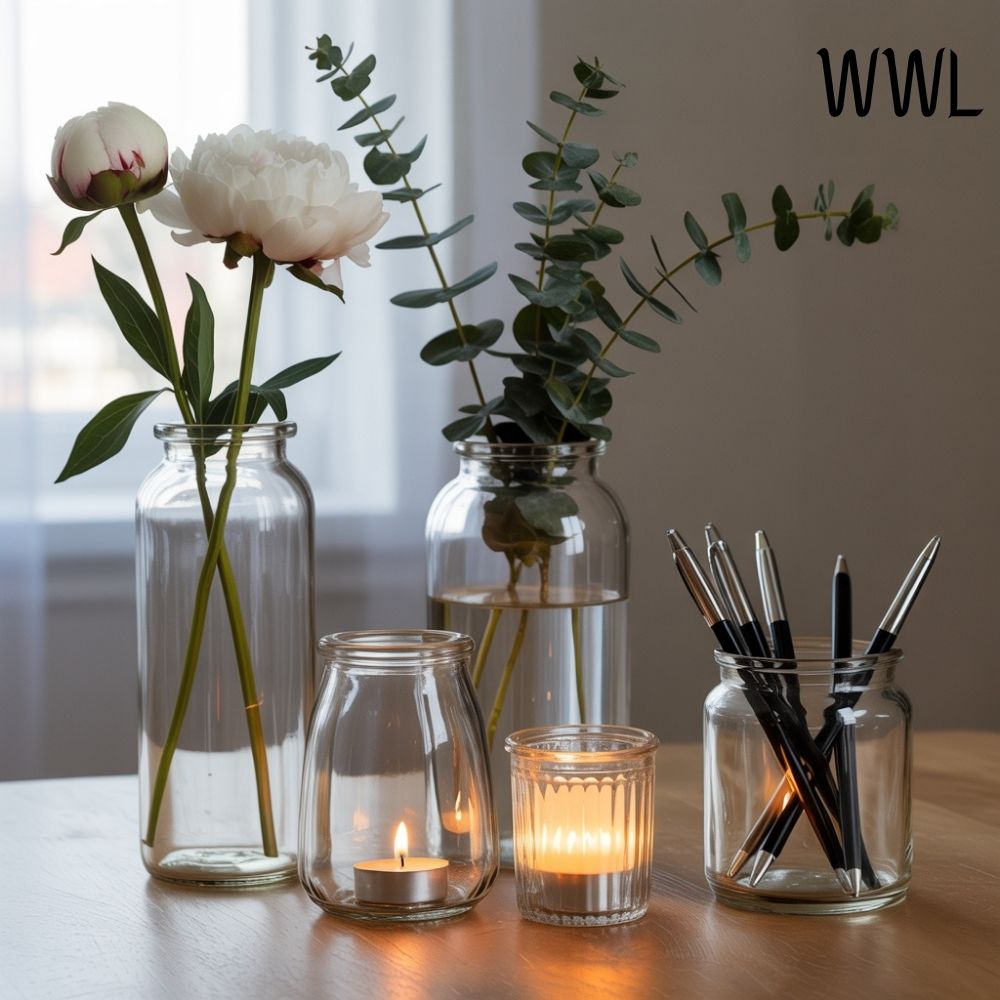The Sleek Way to Repurpose Old Jars Into Minimalist Home Accents